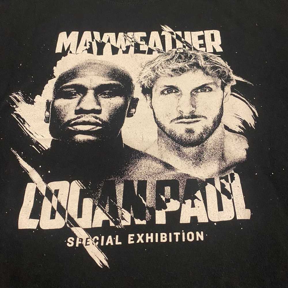 Logan Paul Flyod Mayweather Boxing Promo T Shirt - image 3