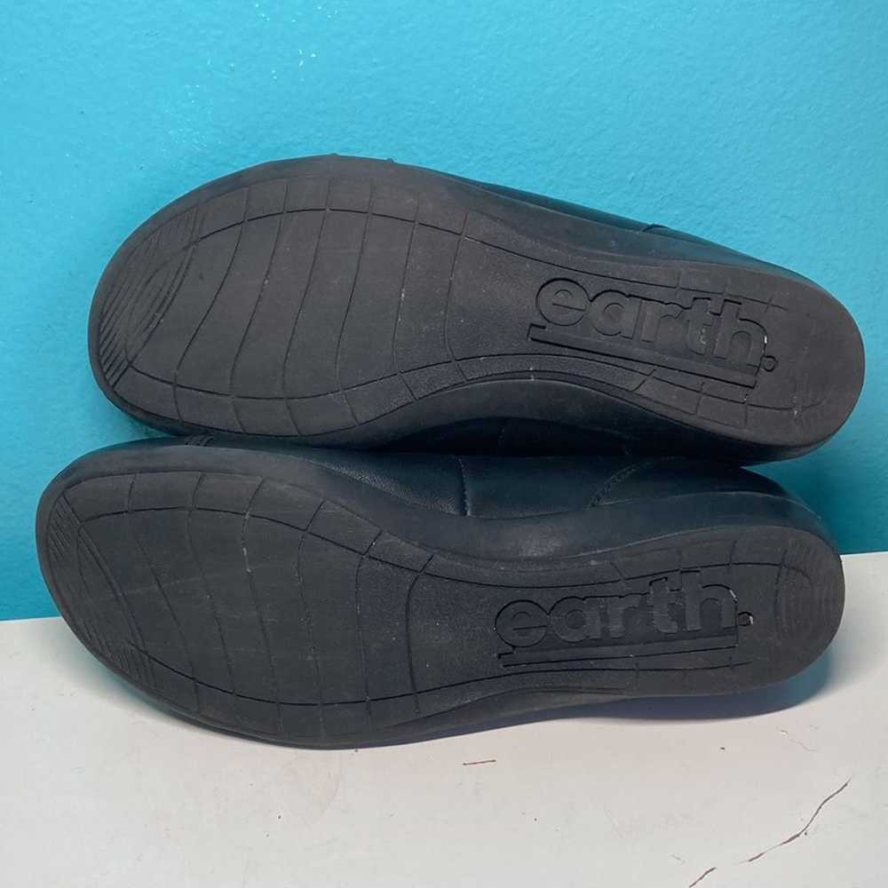4 Earth Earth Shoes 7.5 Black Leather Alder Derby… - image 10