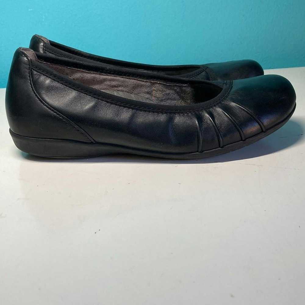 4 Earth Earth Shoes 7.5 Black Leather Alder Derby… - image 1