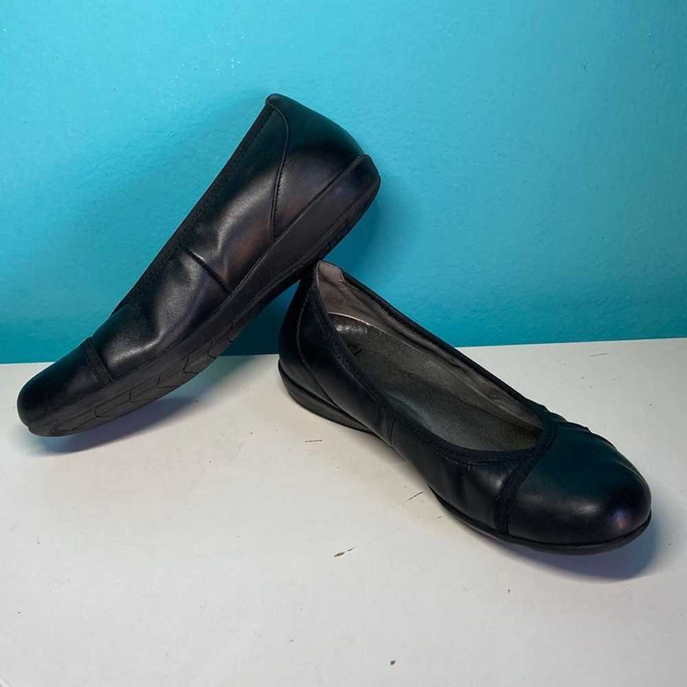 4 Earth Earth Shoes 7.5 Black Leather Alder Derby… - image 3
