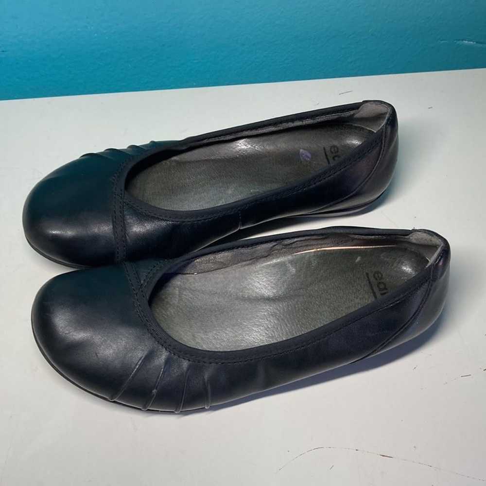 4 Earth Earth Shoes 7.5 Black Leather Alder Derby… - image 6