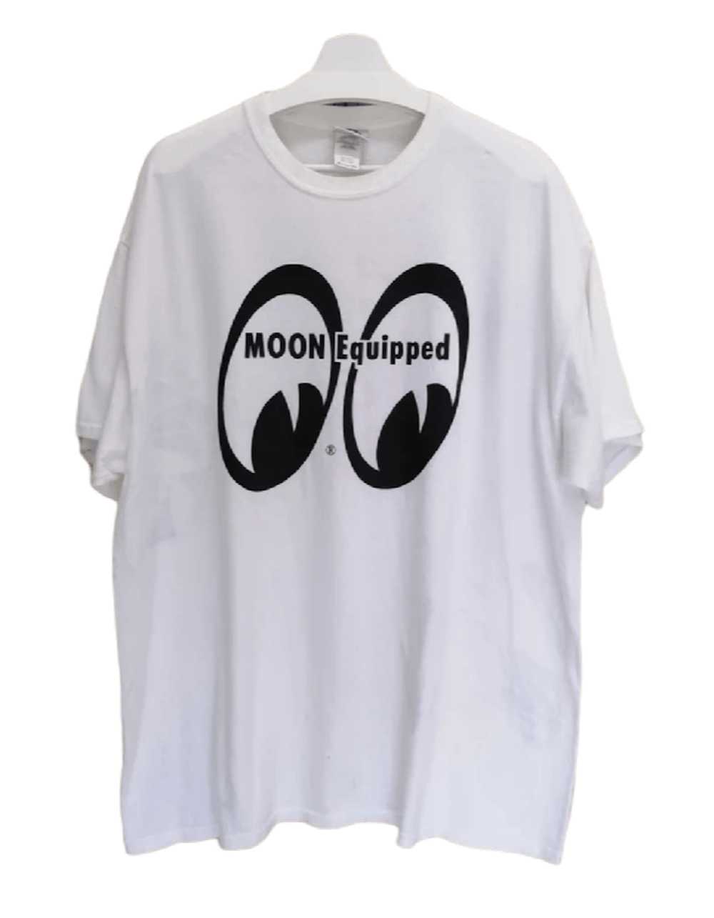 Japanese Brand × Racing × Rare Moon Equipped Tshi… - image 1