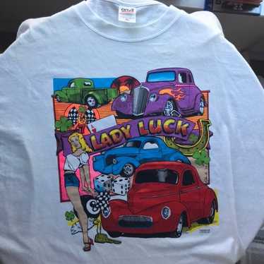 98' Lady Luck Vintage T Shirt