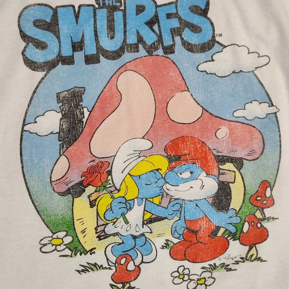 The Smurfs Vintage style t shirt - image 3