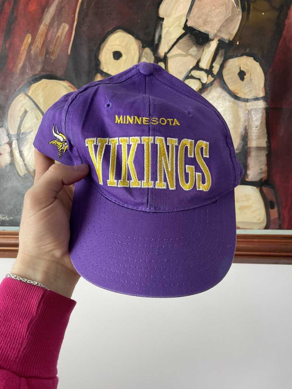Hat × NFL × Vintage NFL Hat Minnesota Vikings Rar… - image 1