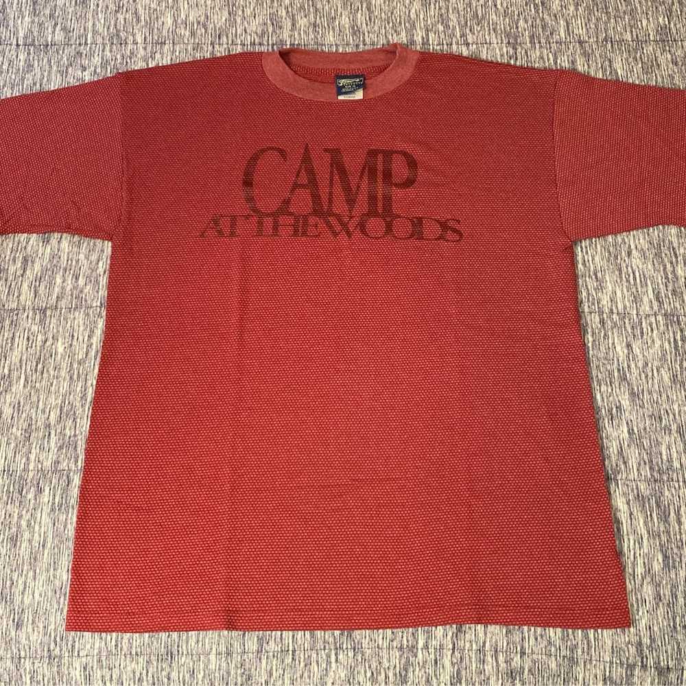 Vintage Camp at The Woods T Shirt - image 1