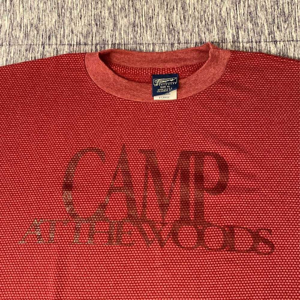 Vintage Camp at The Woods T Shirt - image 2