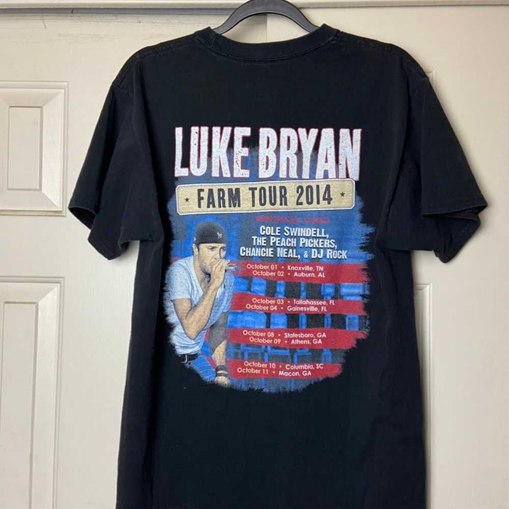Luke Bryan tour graphic t shirt - image 1