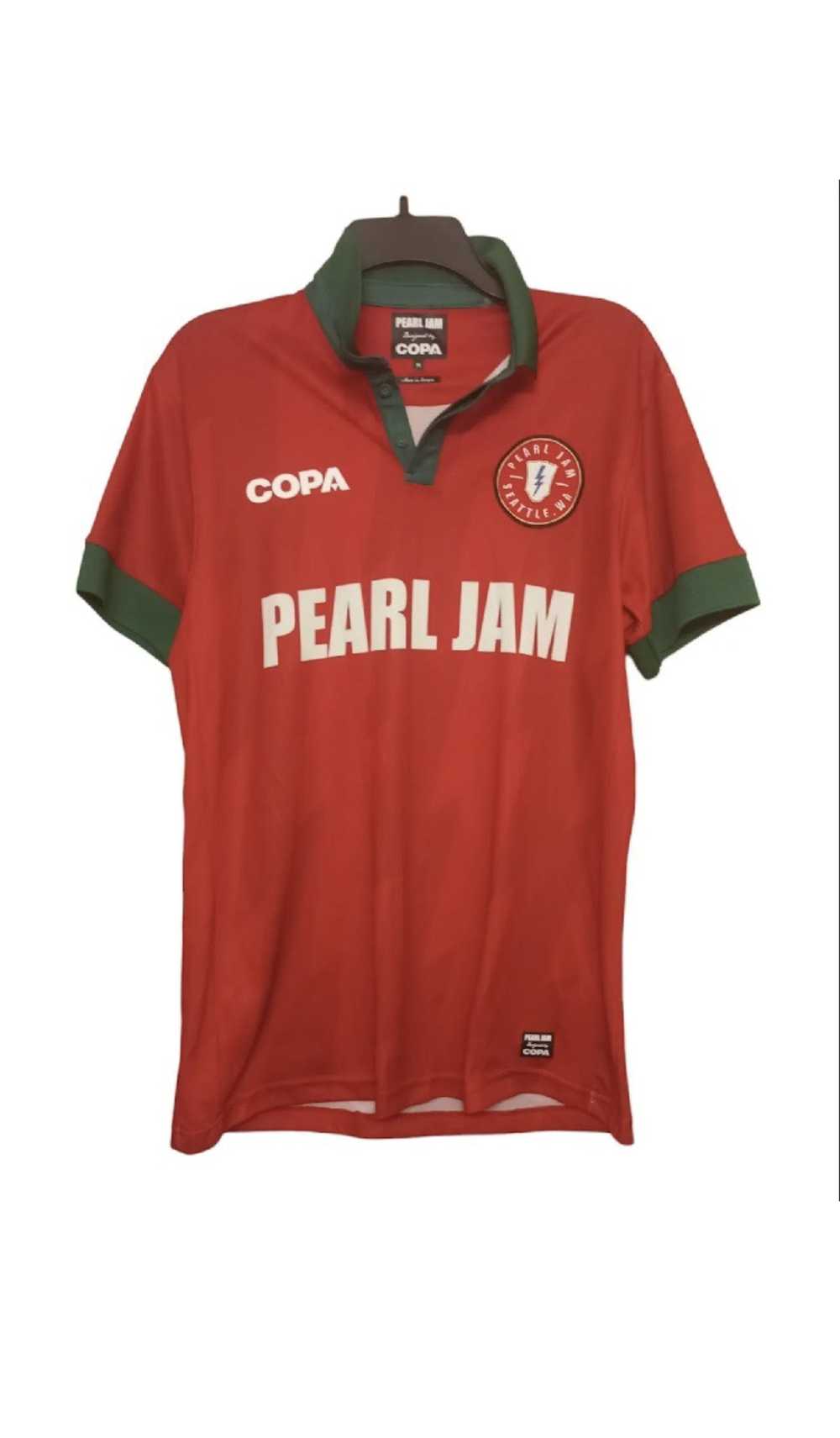 Band Tees × Soccer Jersey Pearl Jam COPA Football… - image 1
