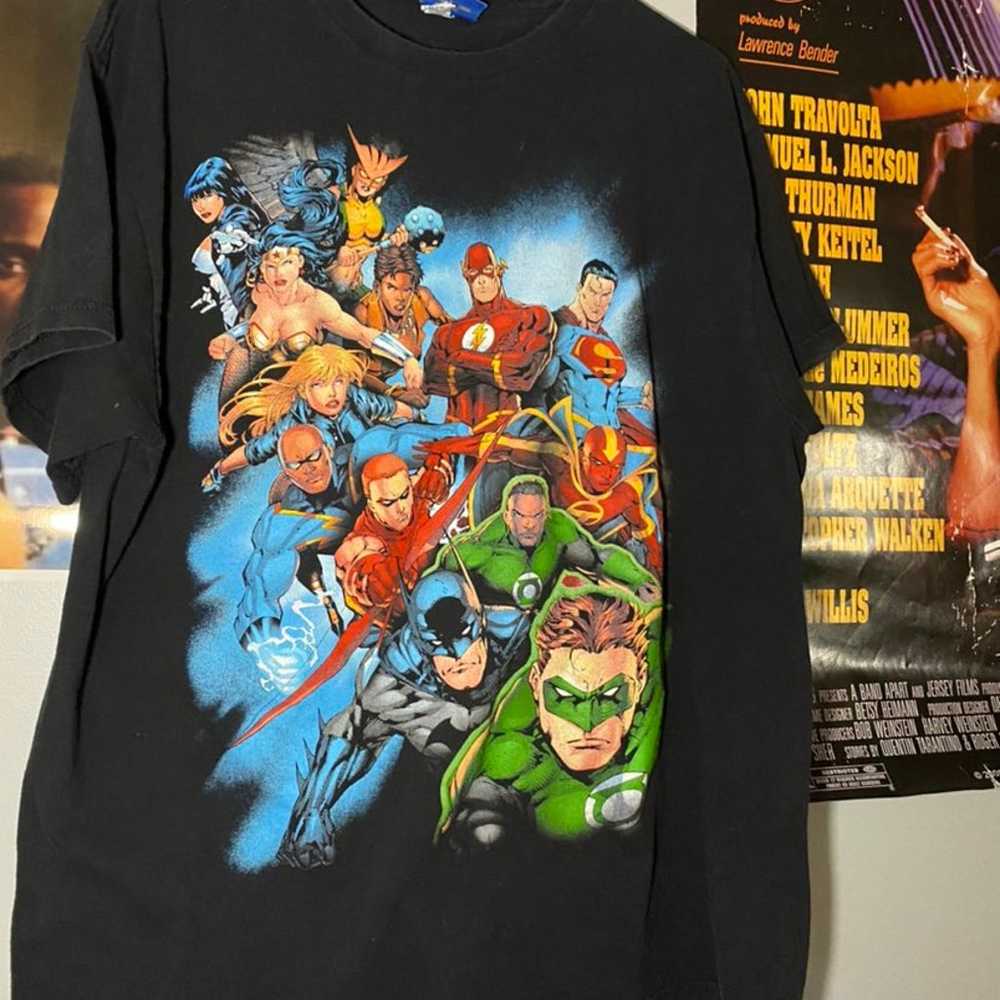 Vintage Justice League T Shirt - image 1