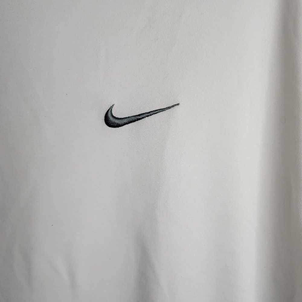 Vintage Nike "Fit Dry" White T Shirt Size XL - image 2