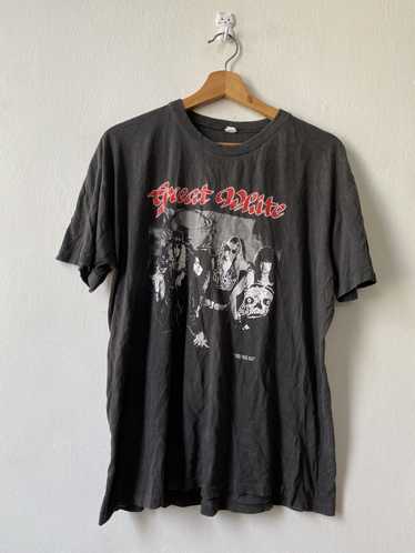 Band Tees × Vintage Vintage 90s Great White Japan… - image 1