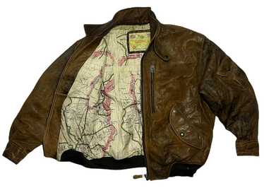 90s ITALY製 ROBO A-2 レザージャケット SIZE M Robo Leather Jacket | Grailed