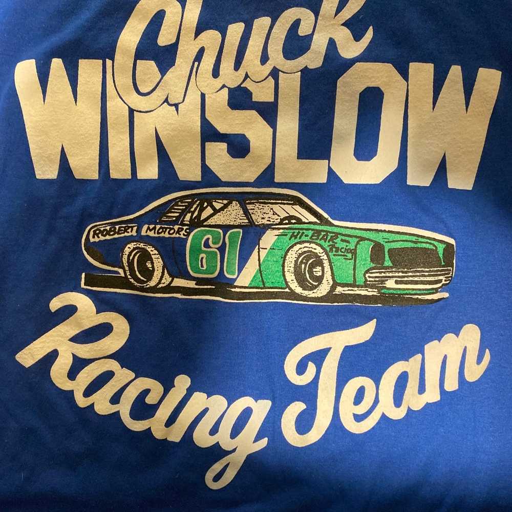 Vintage chuck winslow racing tee - image 2