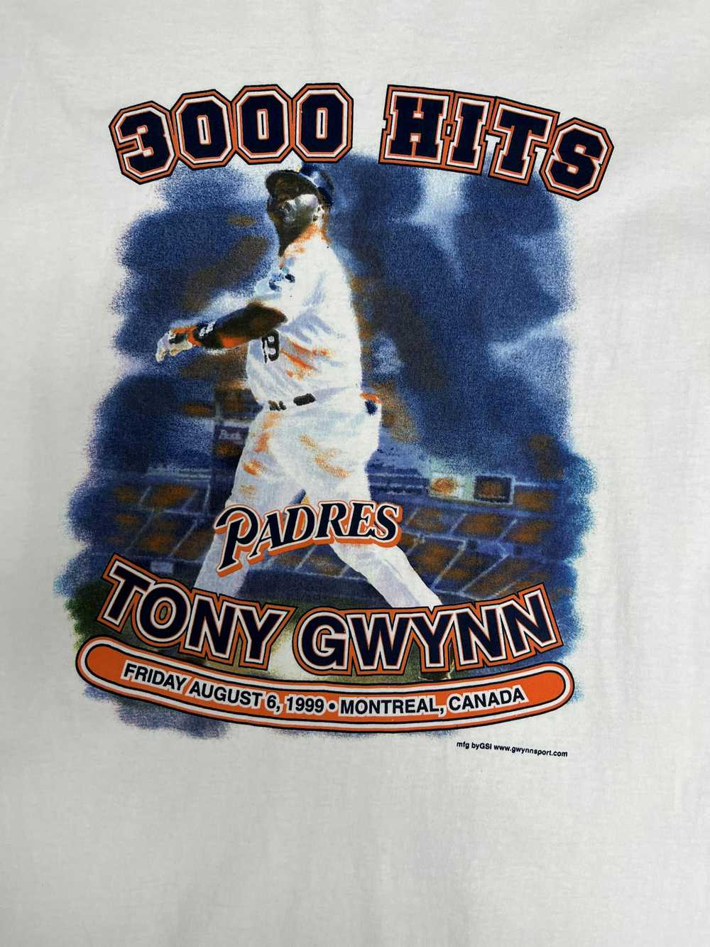 Vintage Tony Gwynn 3,000 Hits San Diego Padres Vi… - image 2