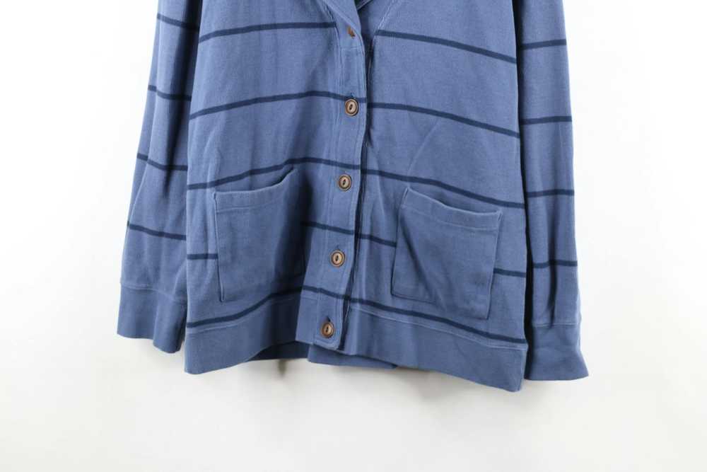 Orvis × Vintage Orvis Cotton Ribbed Knit Striped … - image 3
