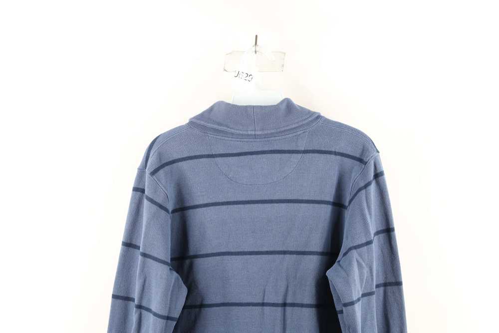 Orvis × Vintage Orvis Cotton Ribbed Knit Striped … - image 9