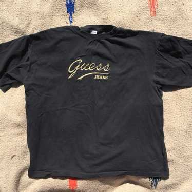 Vintage embroidered Guess Jeans shirt - image 1