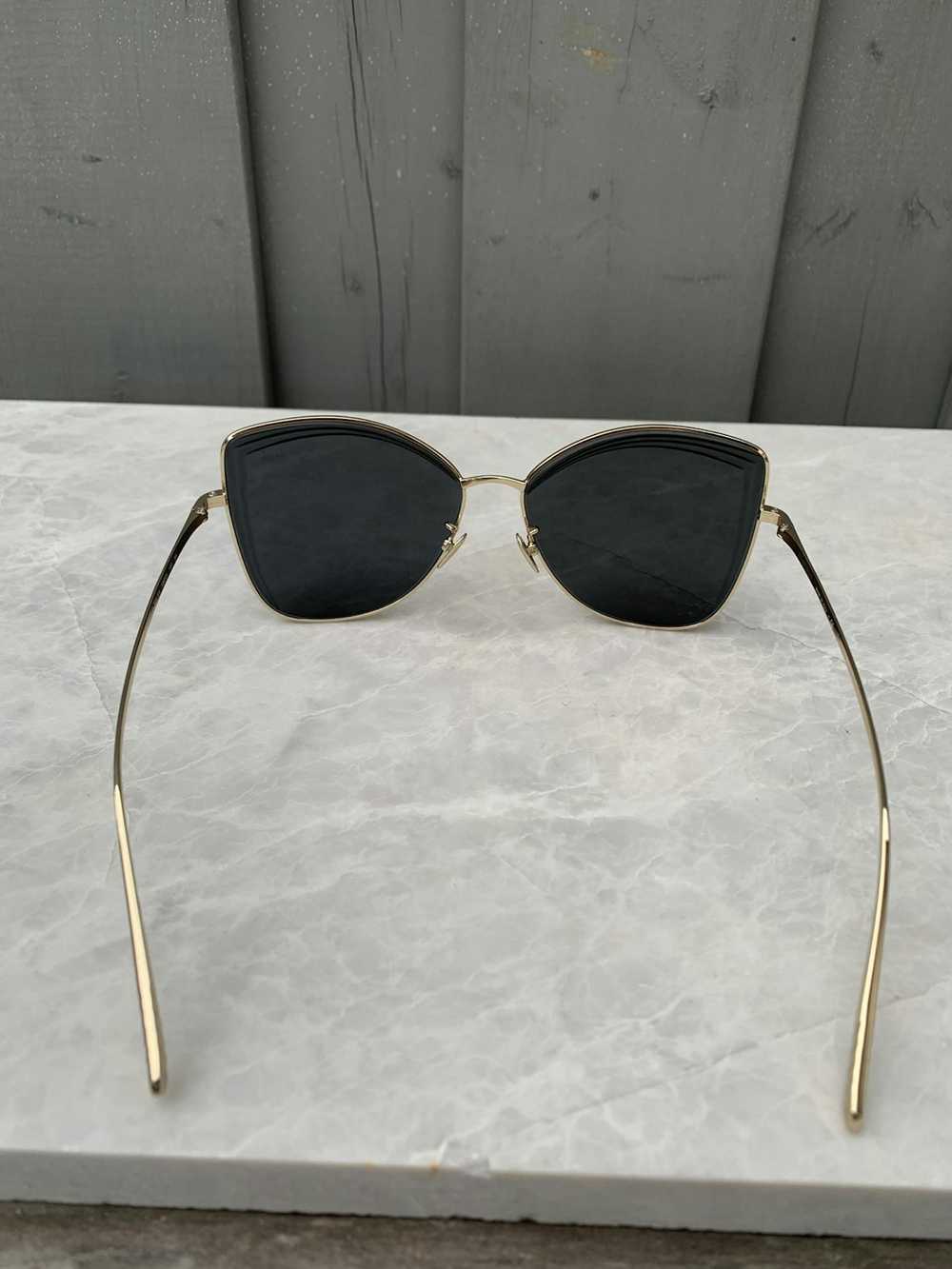 Chanel × Designer Chanel Sunglasses Metal Oversiz… - image 4