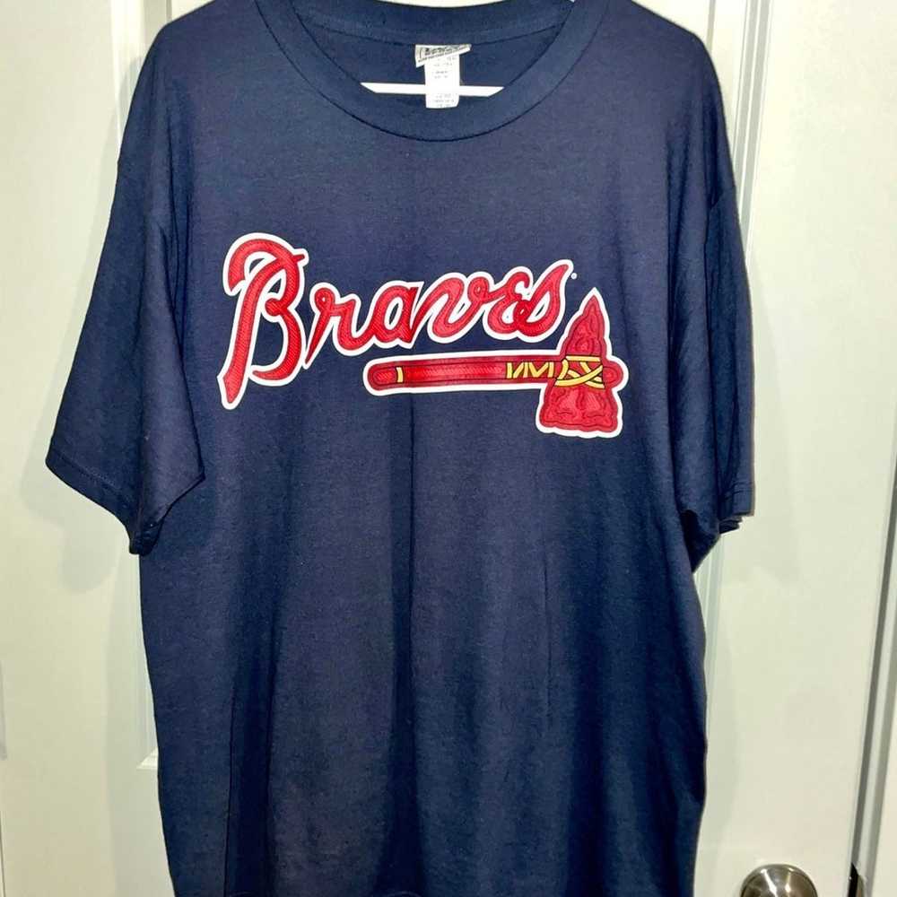 Men’s Vintage Y2K 2002 Atlanta Braves Gary Sheffi… - image 1