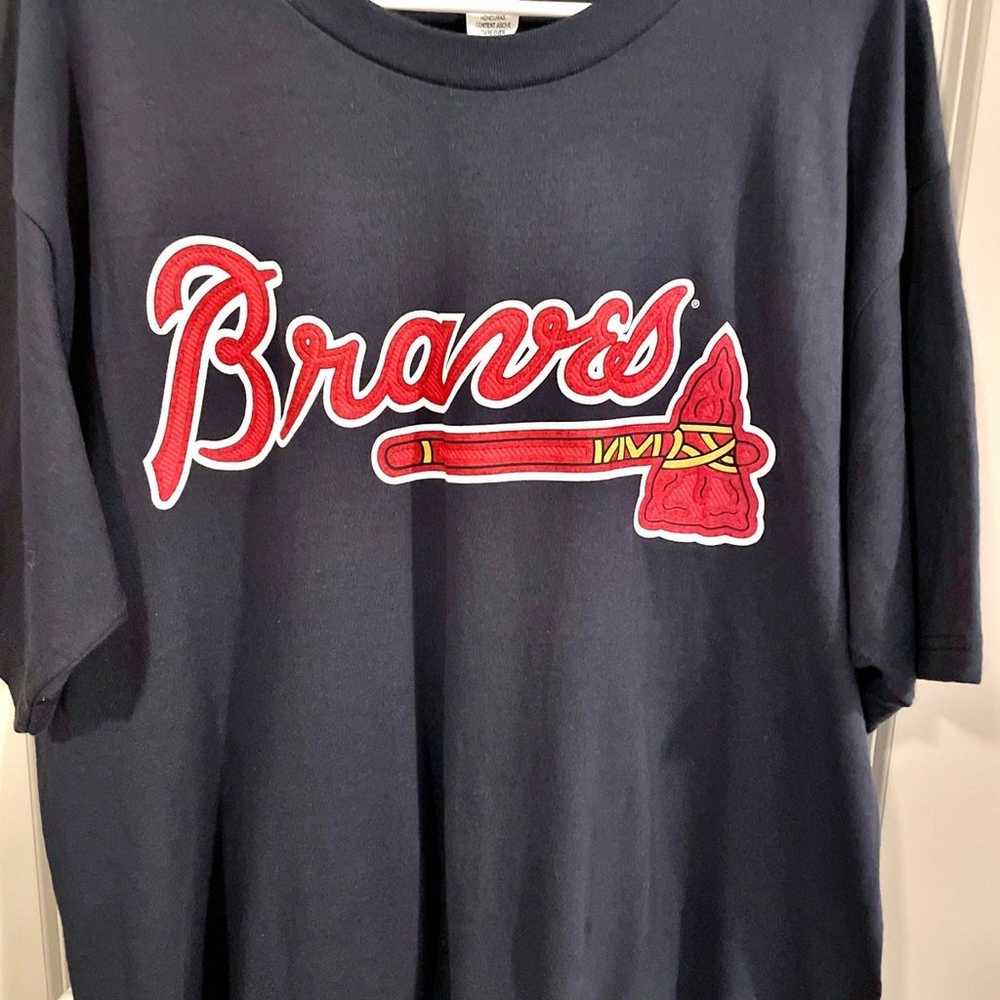 Men’s Vintage Y2K 2002 Atlanta Braves Gary Sheffi… - image 2