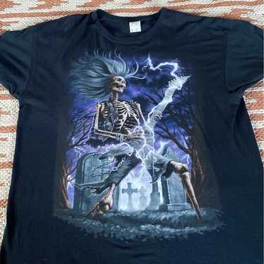 James Ryman Skeleton Slash Shirt XL