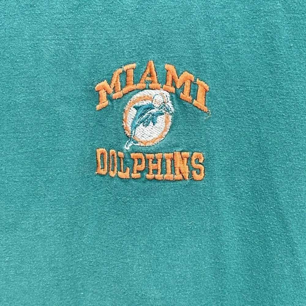 Vintage Miami Dolphins NFL Active Shirt Men's Siz… - image 2