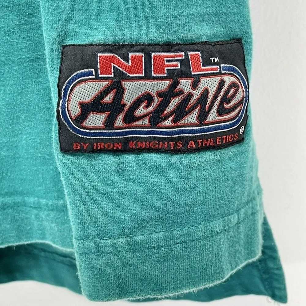 Vintage Miami Dolphins NFL Active Shirt Men's Siz… - image 4