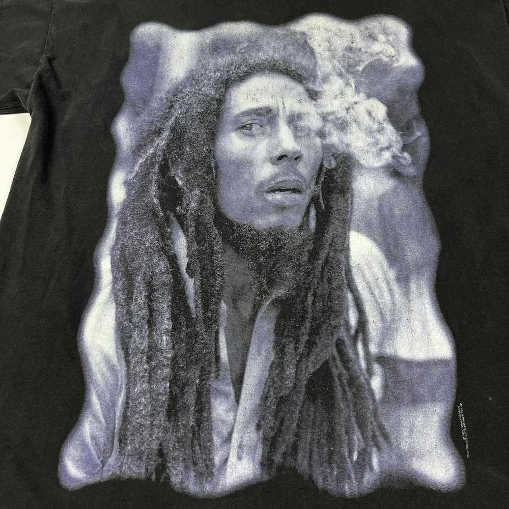 Bob Marley × Rap Tees × Vintage Bob Marley 1994 V… - image 4