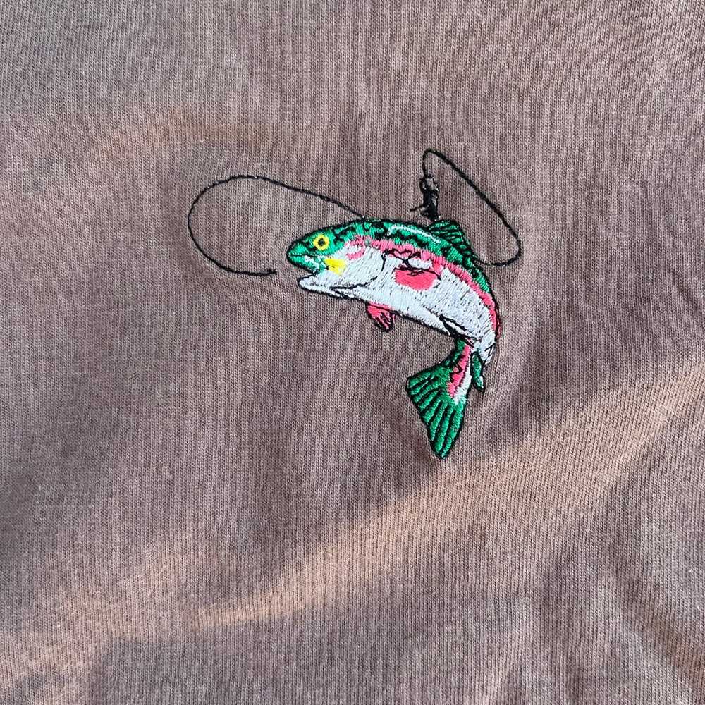 Vintage Fish Single Stitch Made in USA Tee - image 3