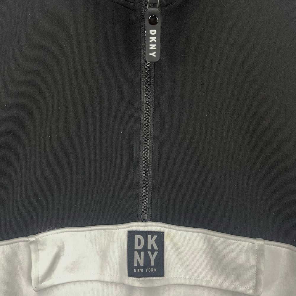 DKNY × Donna Karan × Vintage DKNY Half Zip Sweats… - image 5