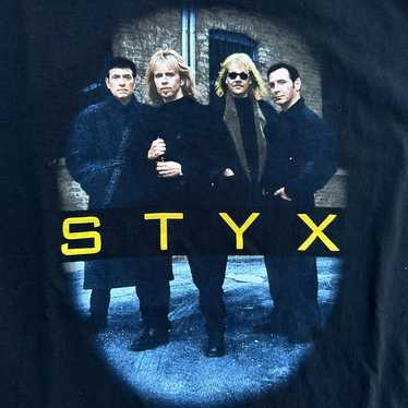 Vintage STYX 97’ Grand Illusions tour tshirt - si… - image 1