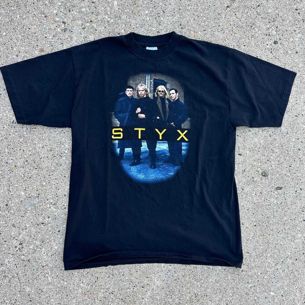 Vintage STYX 97’ Grand Illusions tour tshirt - si… - image 2