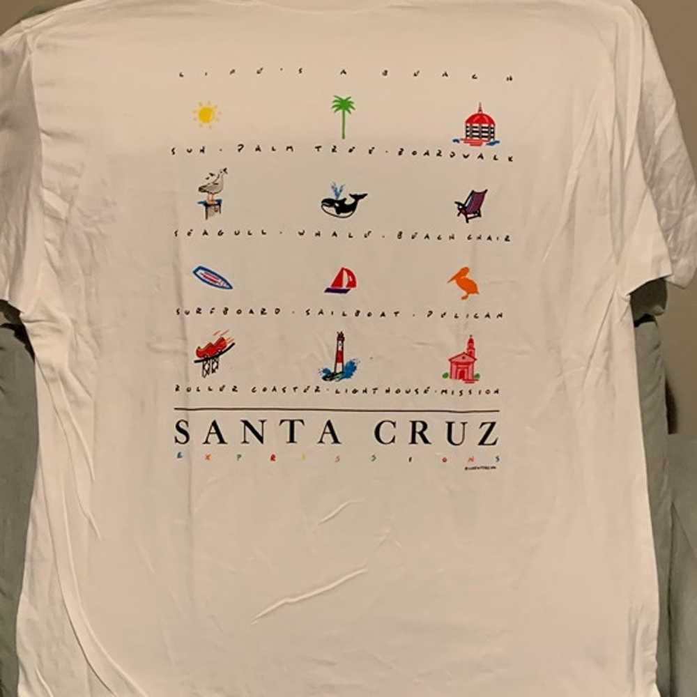 Vintage 1991 NWOT Santa Cruz t-shirt - image 1