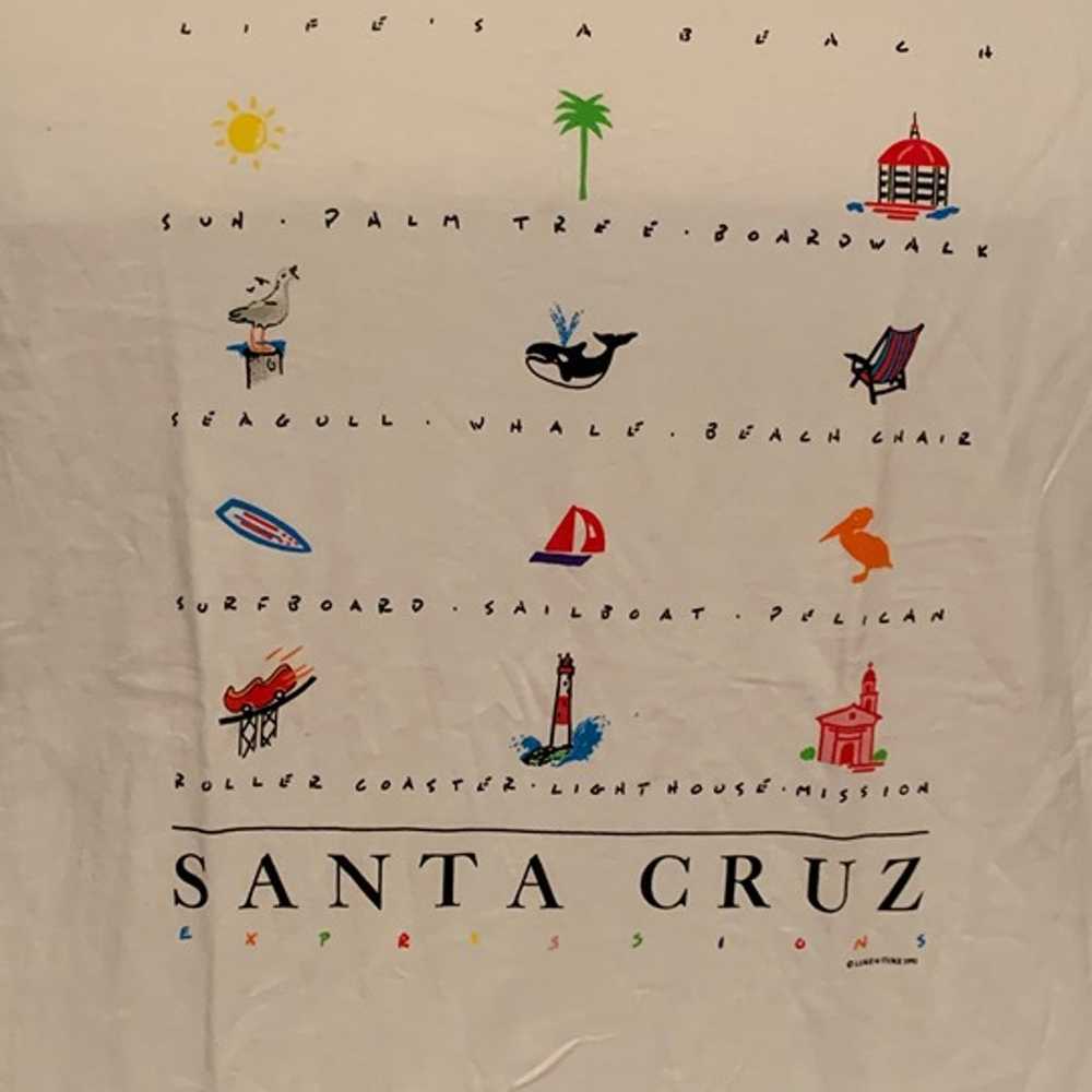 Vintage 1991 NWOT Santa Cruz t-shirt - image 2