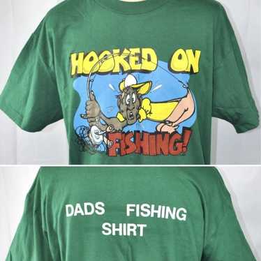 Vintage Fishing Excuse T-shirt VTG 90s Cartoon Funny Comedy Single Stitch  Large