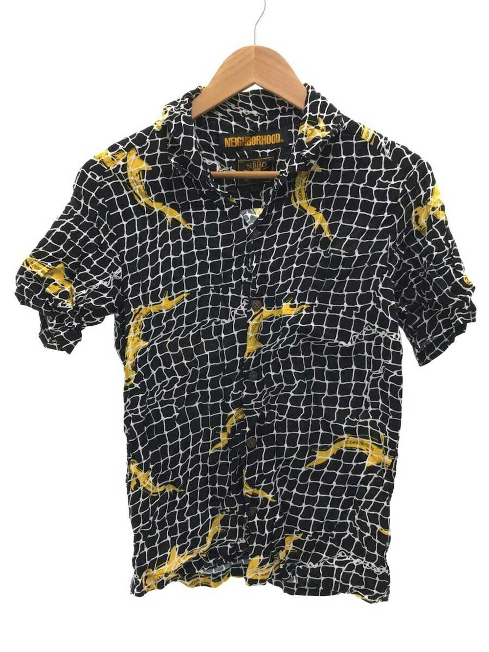 Neighborhood Shirt Short sleeve Allover pattern B… - image 1