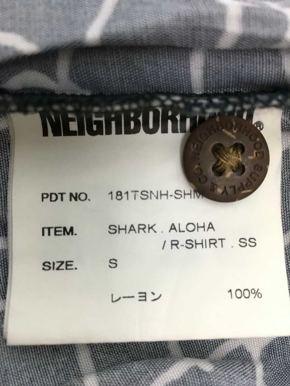 Neighborhood Shirt Short sleeve Allover pattern B… - image 5