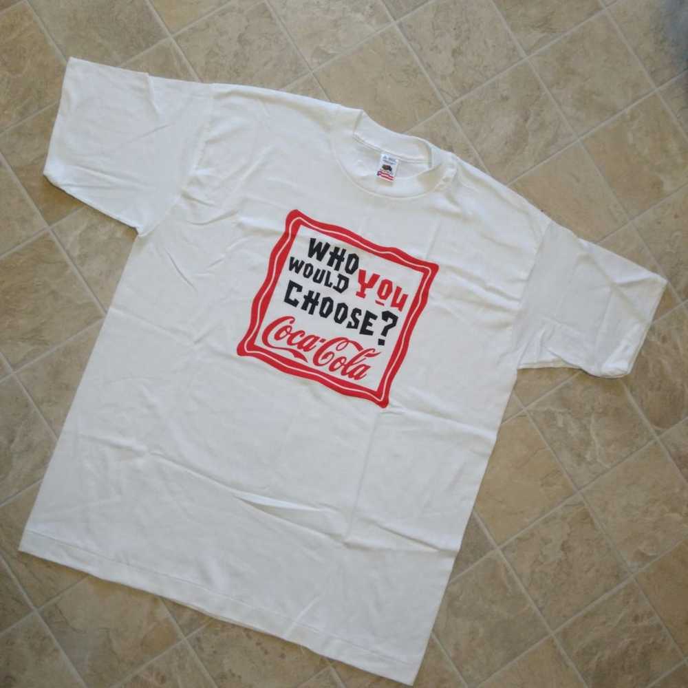 Vintage 90s Coca Cola Tshirt - image 1