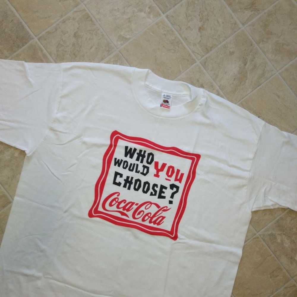Vintage 90s Coca Cola Tshirt - image 2