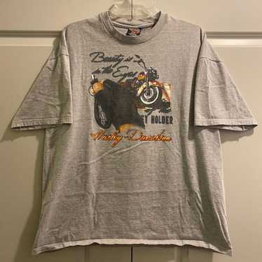 Vintage Early 00s Made In USA Harley-Davidson Shi… - image 1