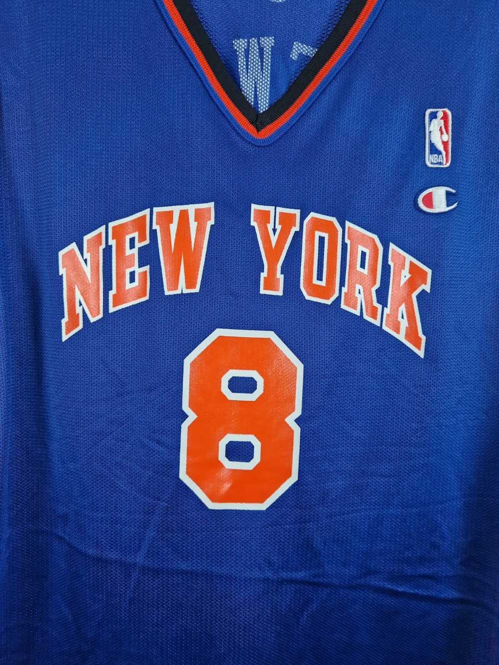 Champion × NBA Sprewell #8 New York Knicks Champi… - image 2