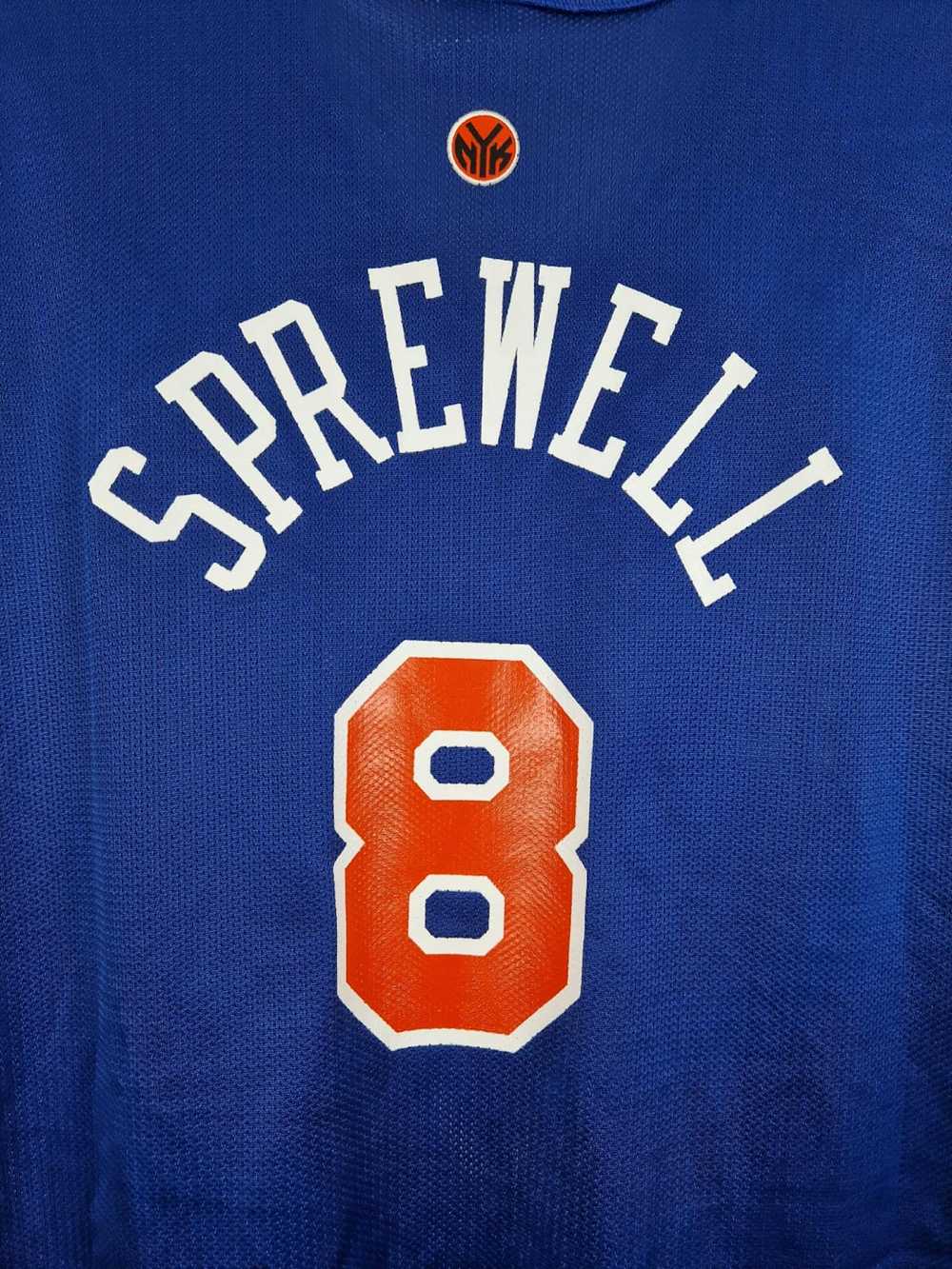 Champion × NBA Sprewell #8 New York Knicks Champi… - image 4