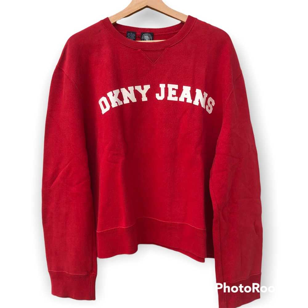 DKNY 🔥Vintage🔥DKNY JEANS Sweatshirt Box Logo - image 1