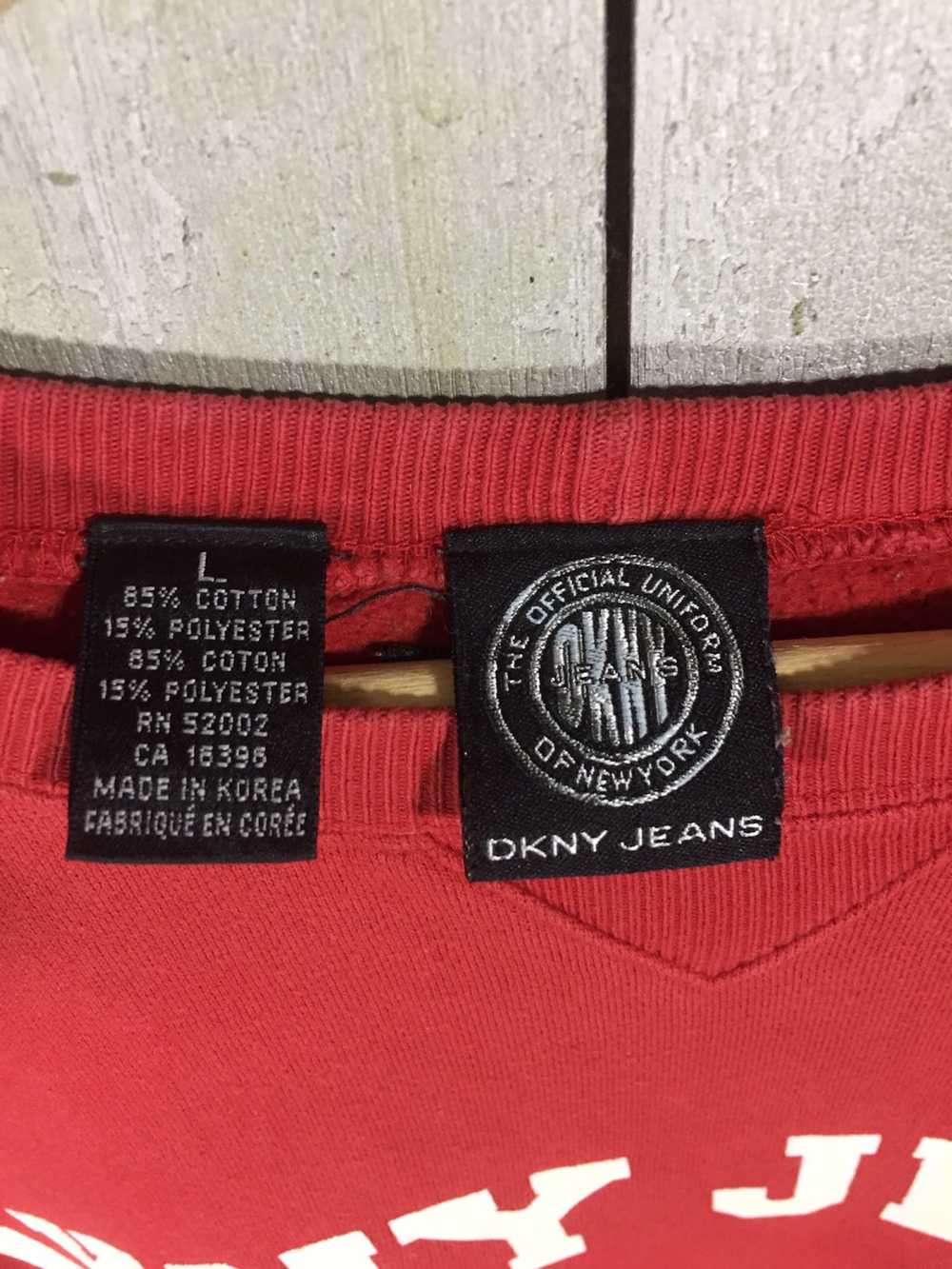 DKNY 🔥Vintage🔥DKNY JEANS Sweatshirt Box Logo - image 3