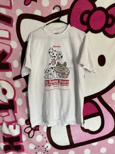 Animal Tee × Jerzees × Vintage 2004 Humane Society