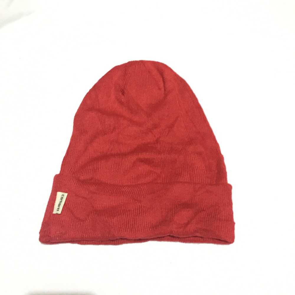 Carhartt × Streetwear × Vintage Carhatt Beanie Hat - image 1