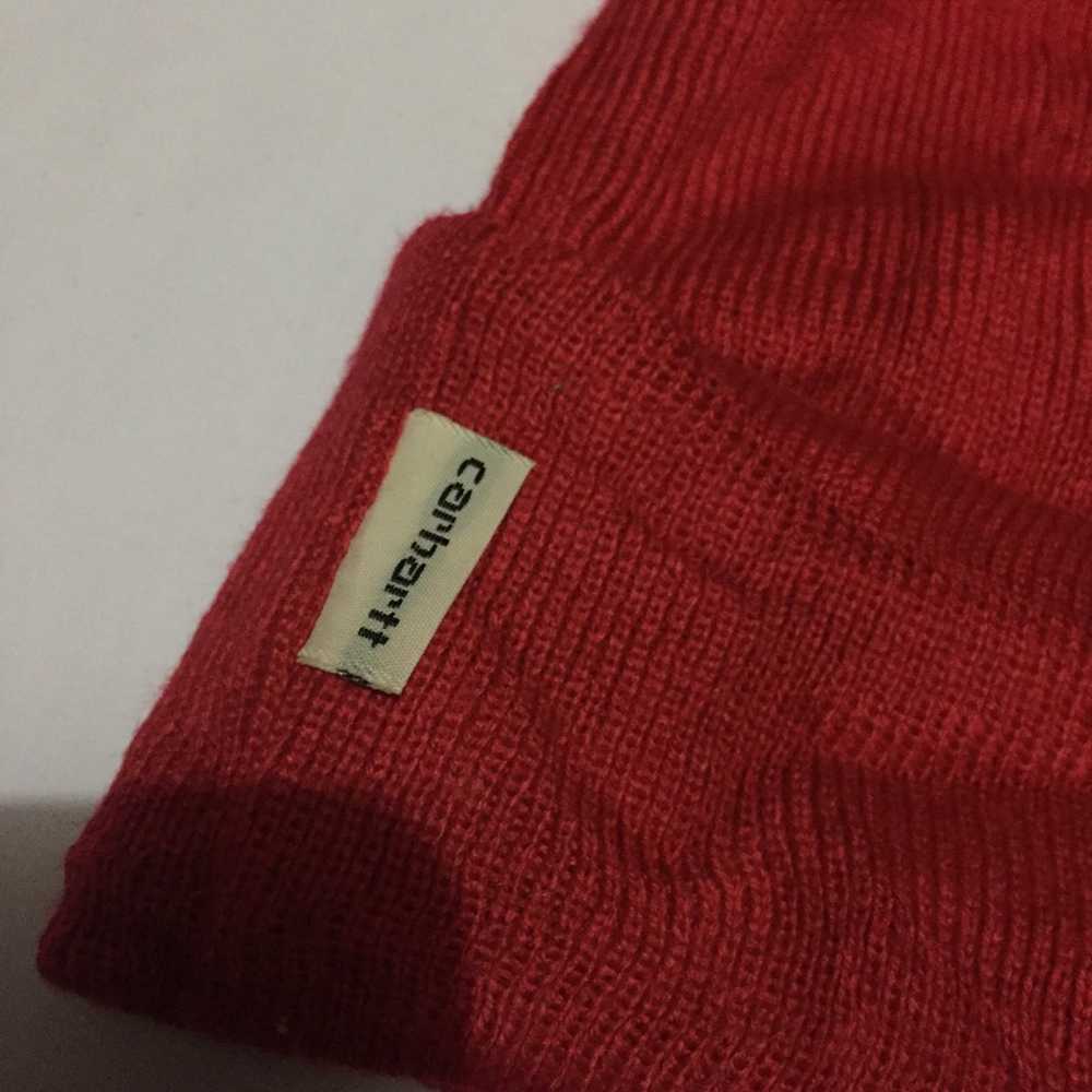 Carhartt × Streetwear × Vintage Carhatt Beanie Hat - image 2