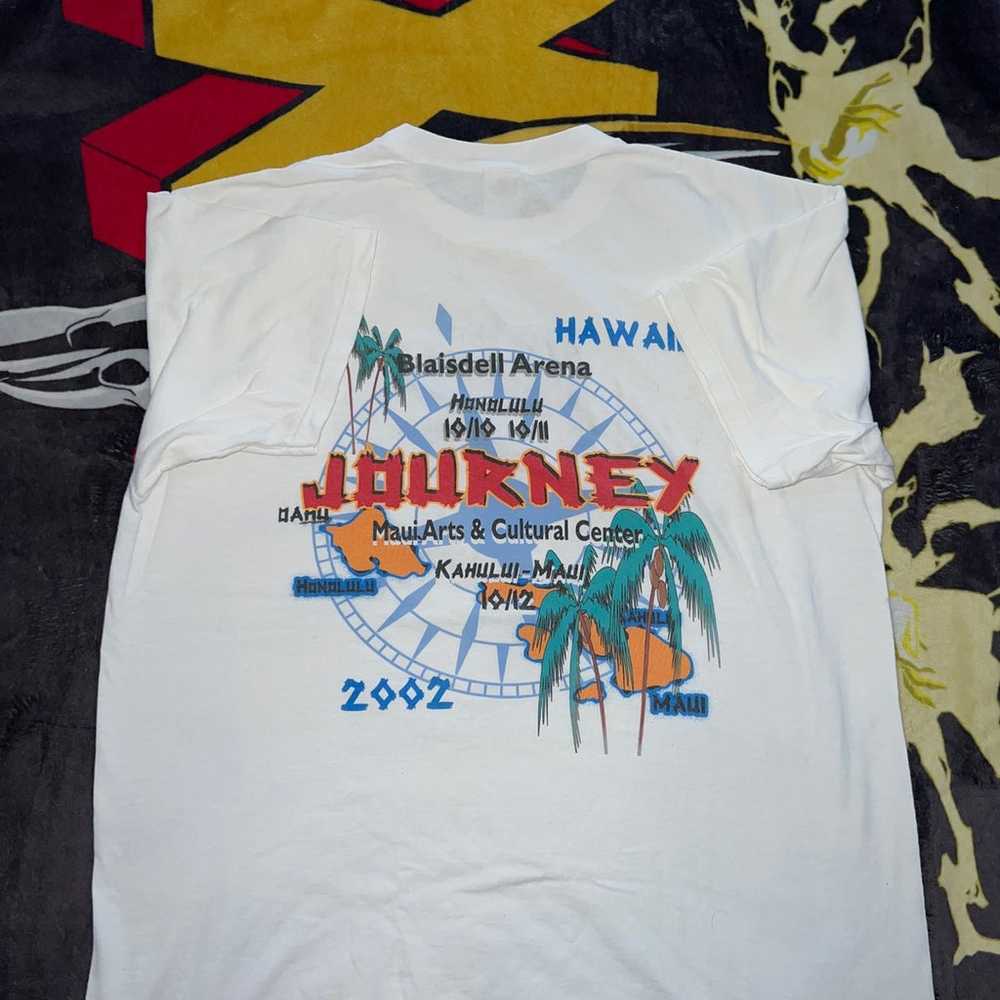 Vintage Journey Hawaii Concert Shirt 2002 XL - image 2