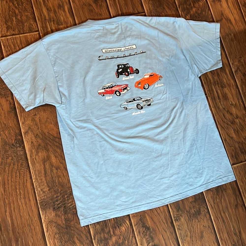 Vintage Mississippi Classic Cruisers Hot Rod T Sh… - image 3